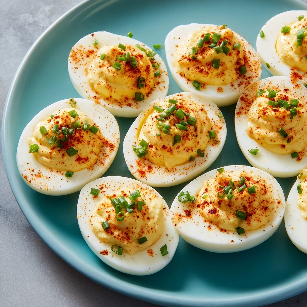 Nashville Hot Deviled Eggs Recipe - Recipe Image