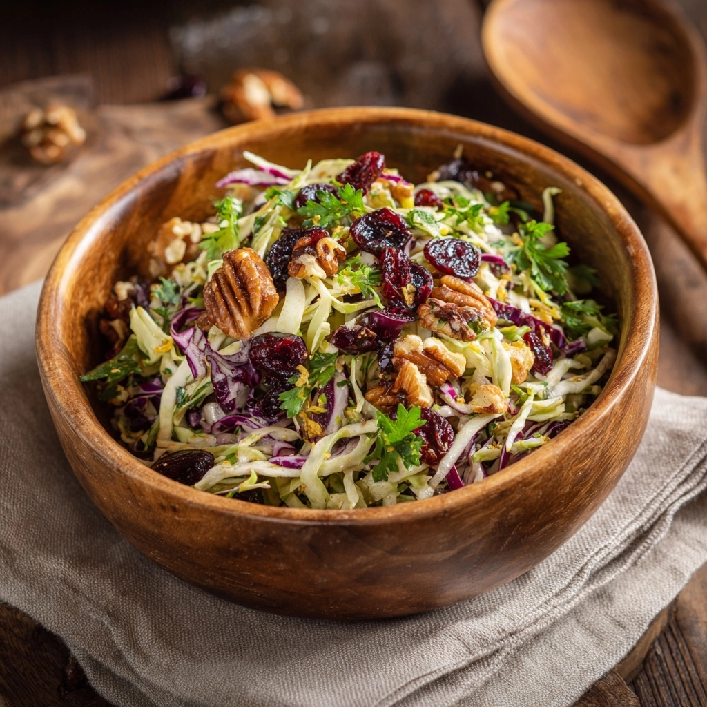 Cranberry Pecan Slaw Recipe - Recipe Image