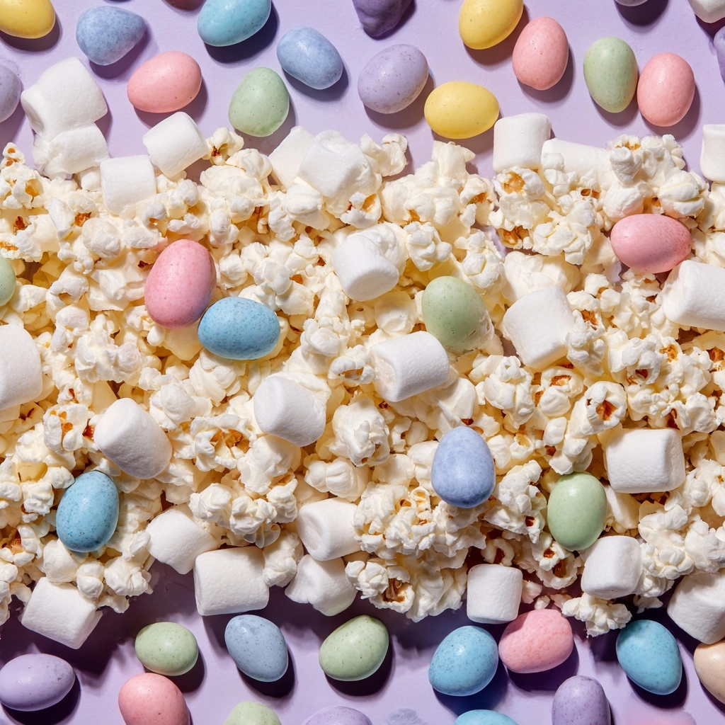 Easter Candy Popcorn Recipe - Recipe Image