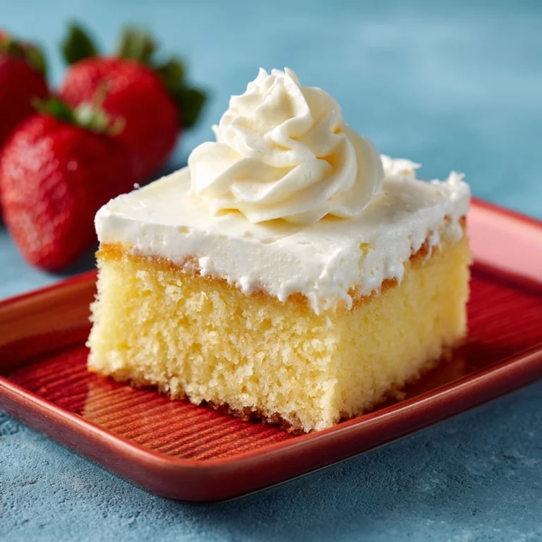 Homemade Tres Leches Cake Recipe