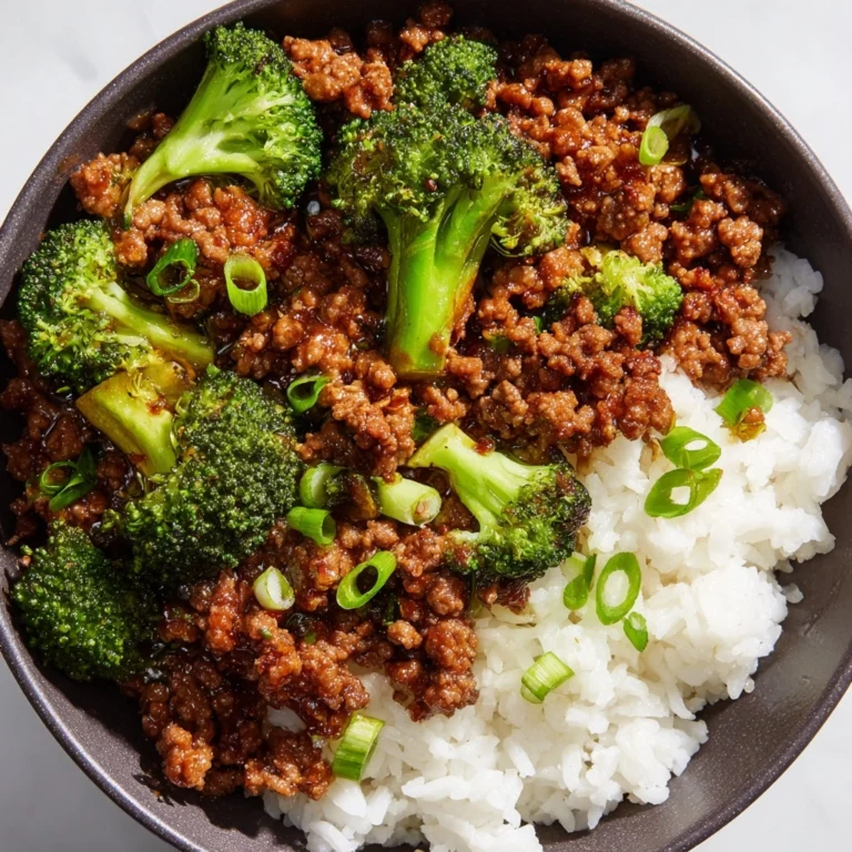 Ground Beef and Broccoli Recipe