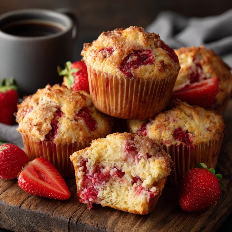 Strawberry Banana Muffins Recipe