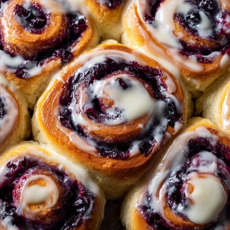 Blueberry Cheesecake Swirl Rolls Recipe