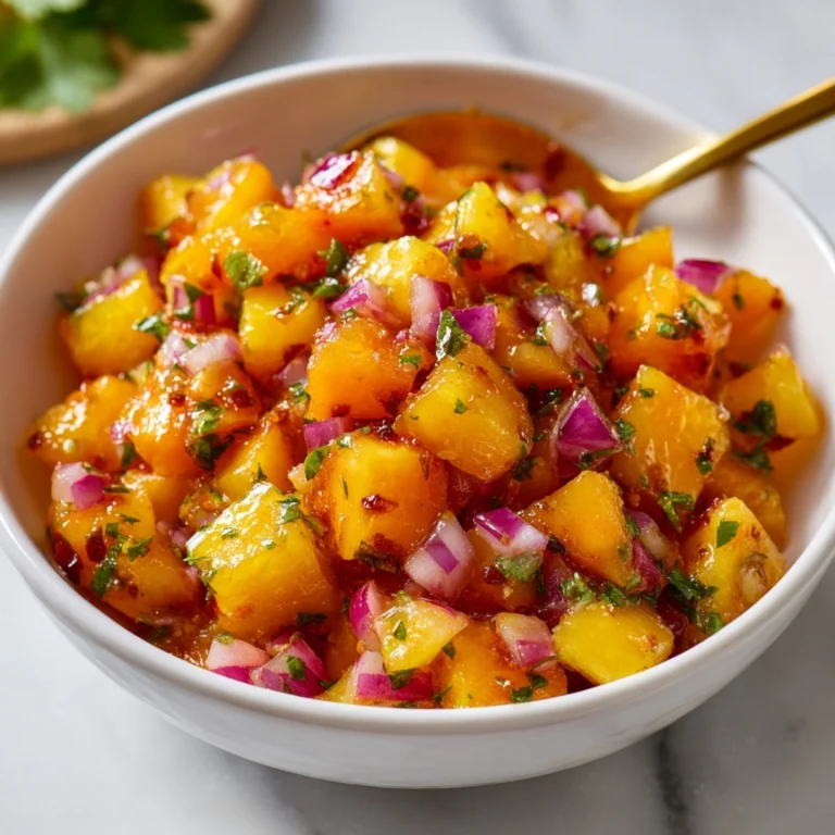 Peach Salsa Recipe