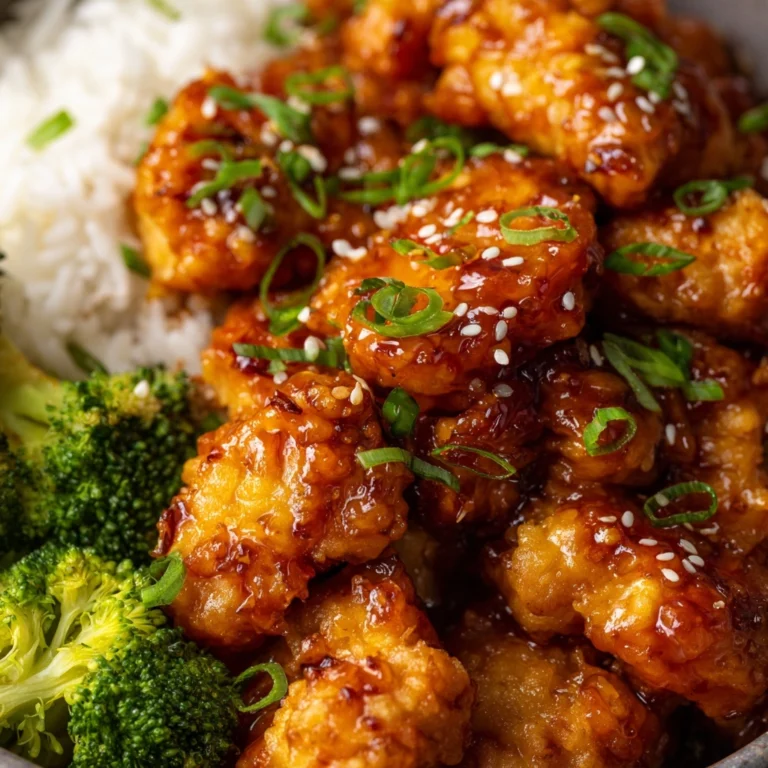 Easy Orange Chicken Recipe