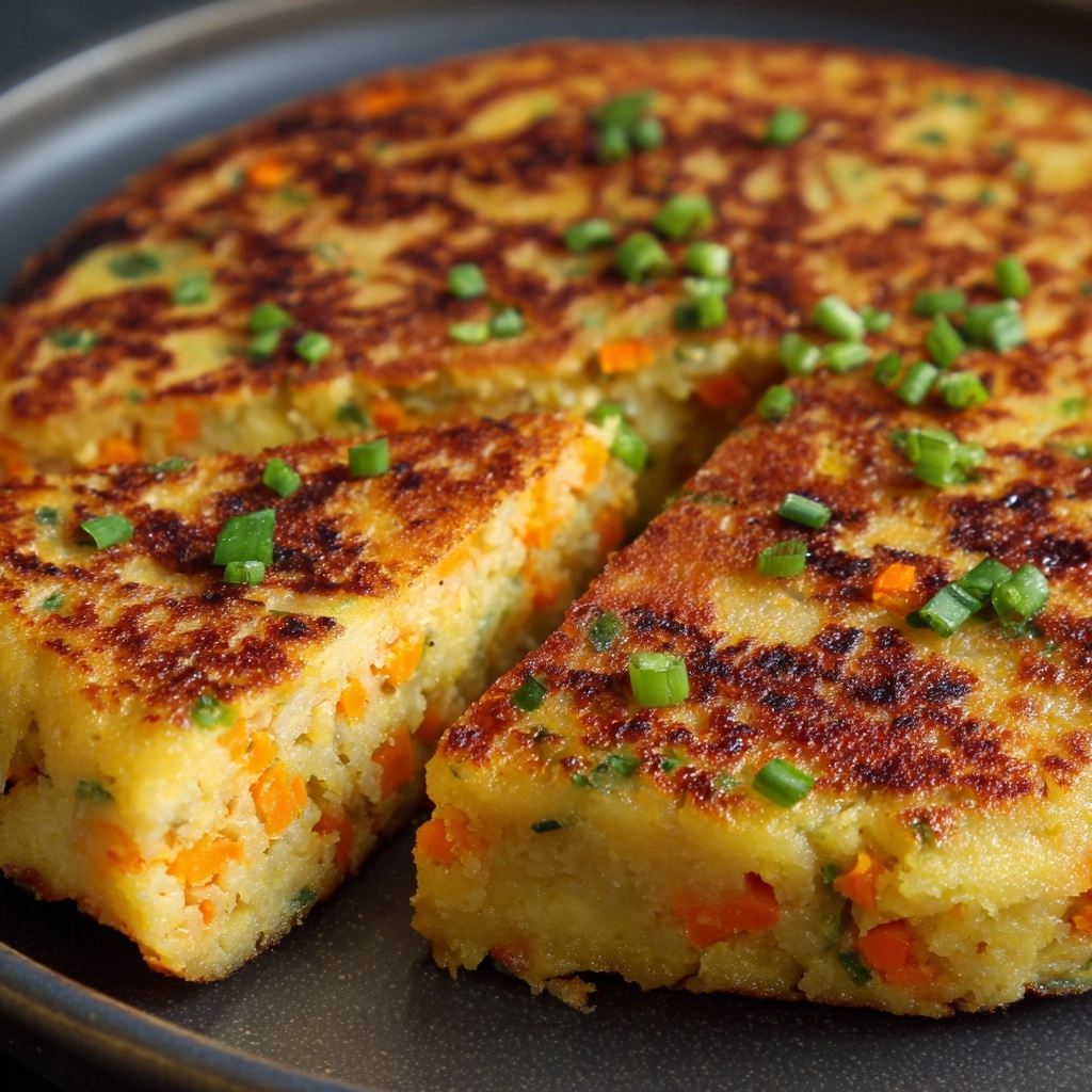 Cheesy Vegetable Fritters Recipe - Recipe Image