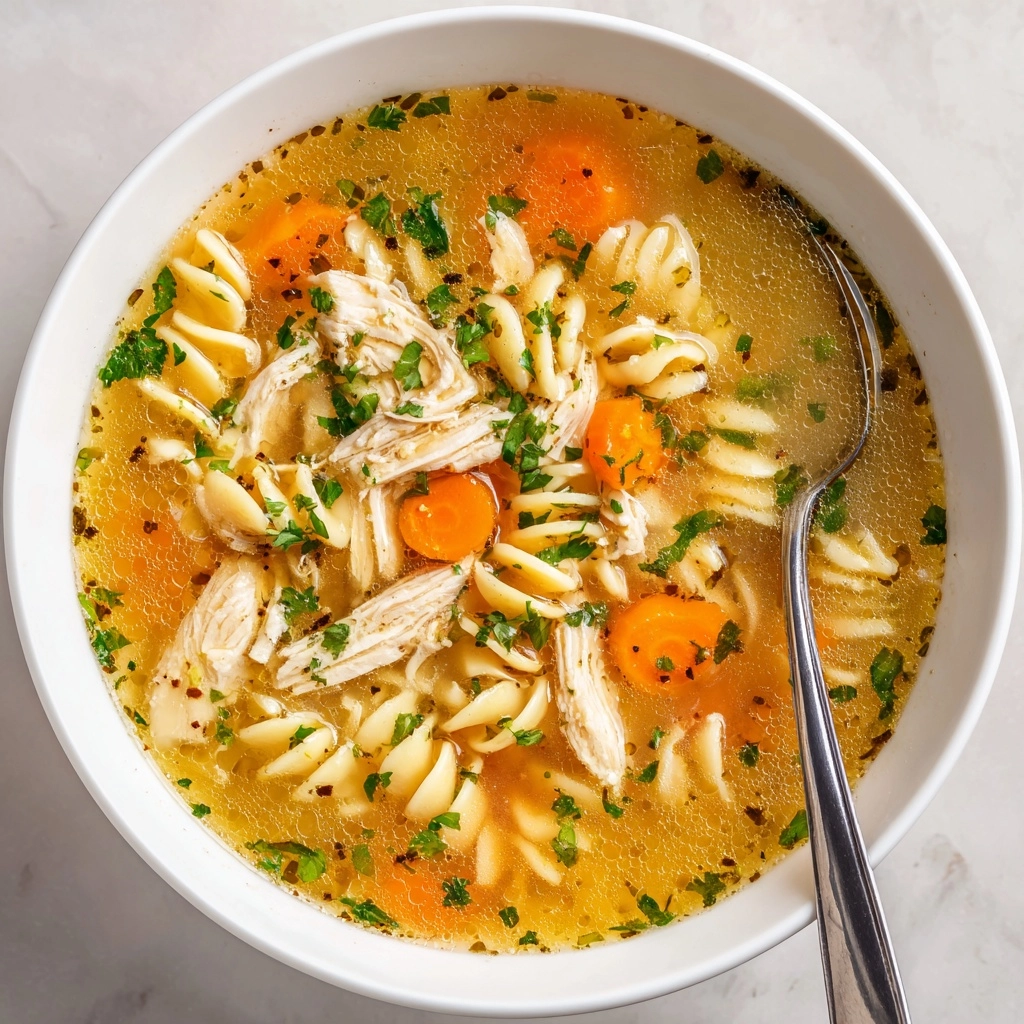 Classic Chicken Noodle Soup Recipe - Recipe Image
