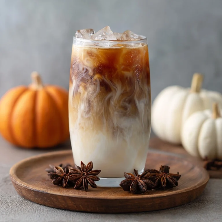 Iced Pumpkin Cream Chai Tea Latte Recipe