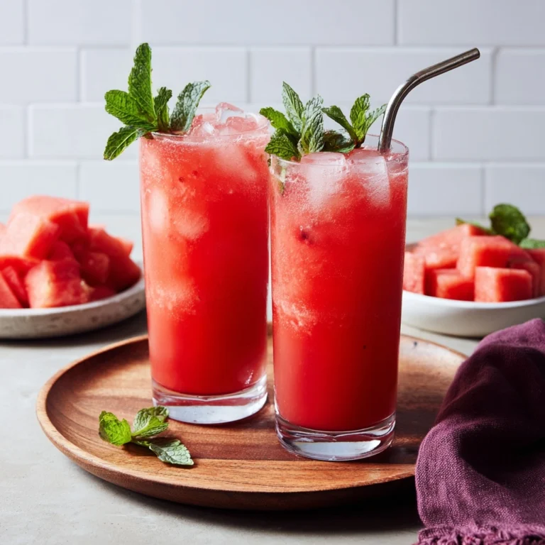 Watermelon Water Recipe