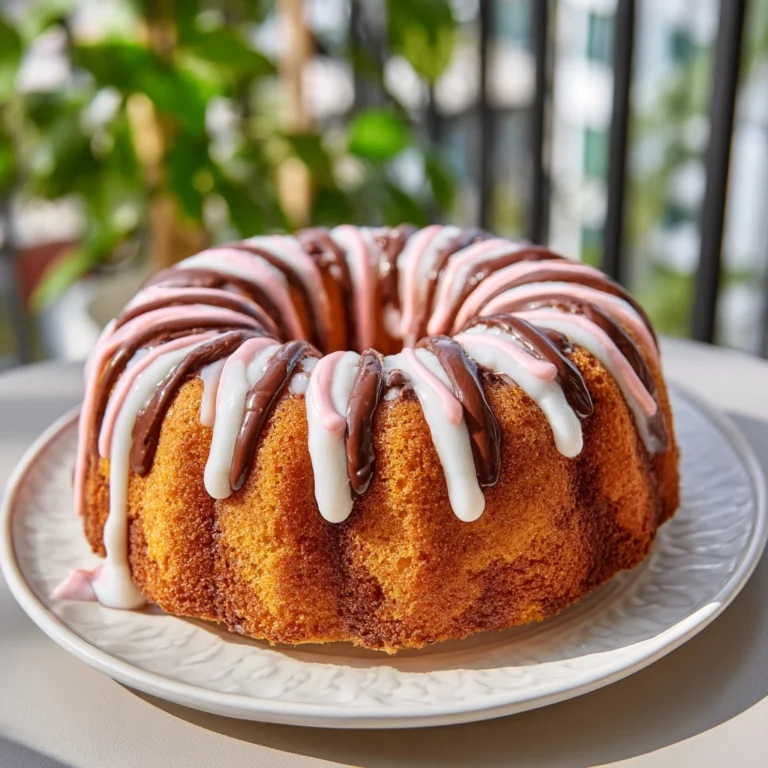 Neapolitan Pound Cake Recipe