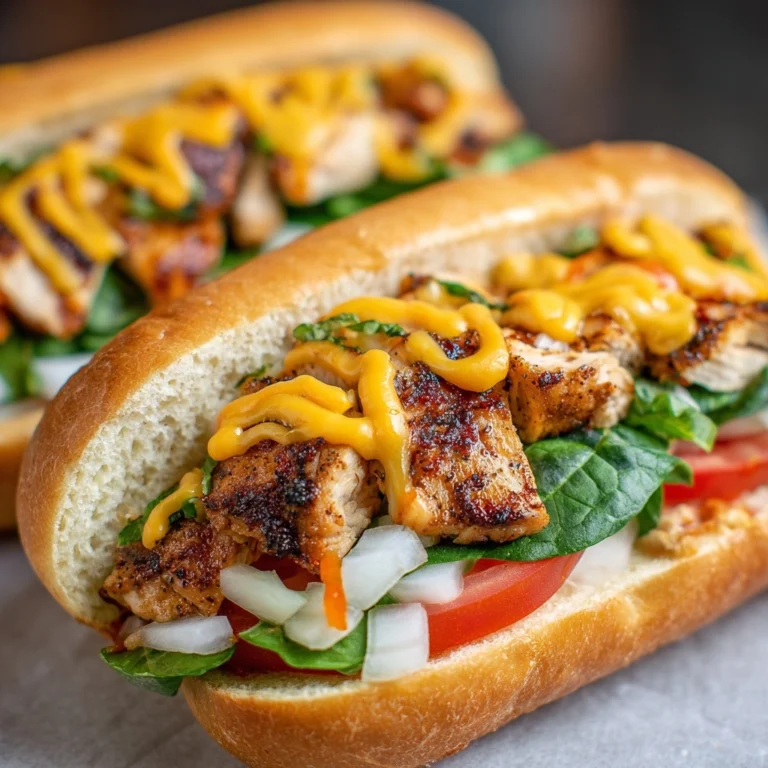 Chicken Cheese Steak Sandwiches Recipe