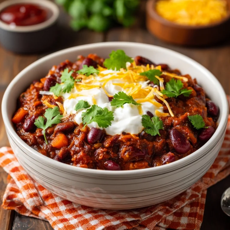 Bean Sweet Potato Chili Recipe
