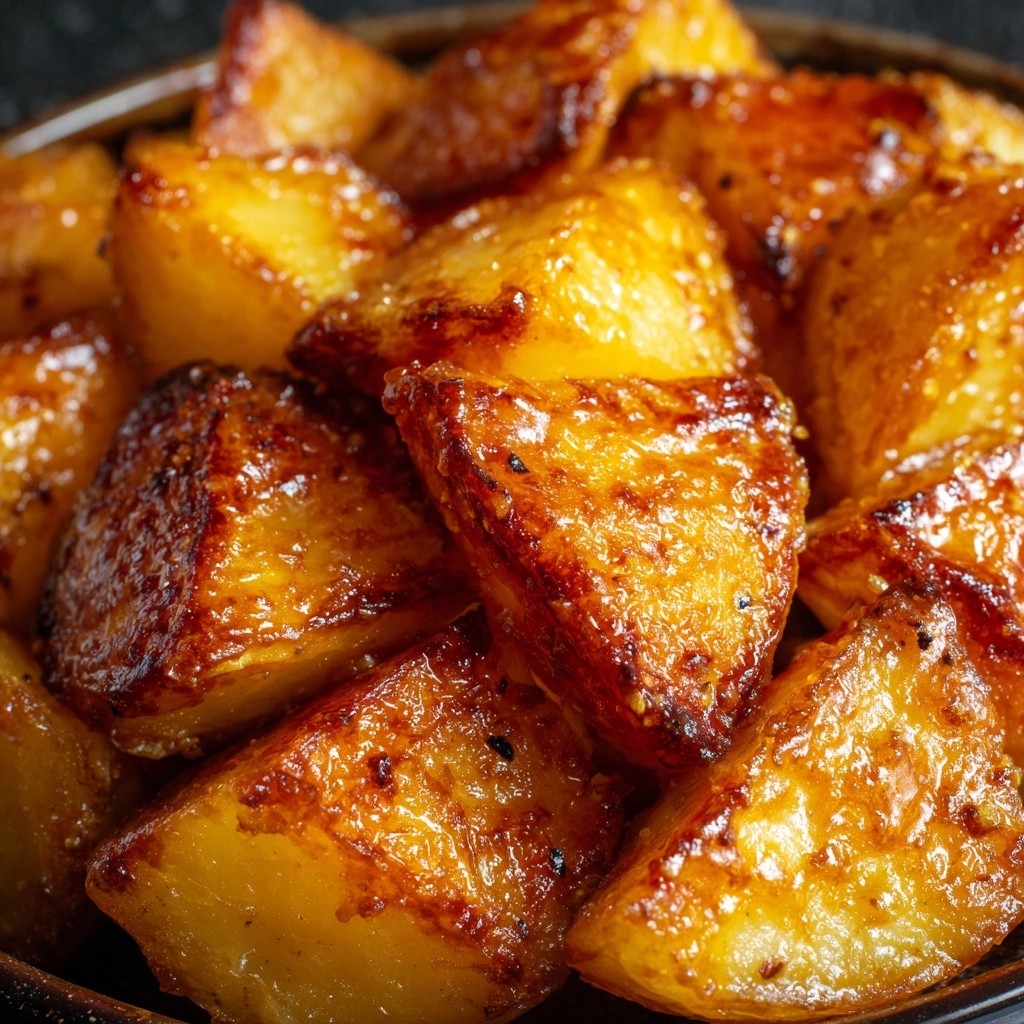 Honey Cinnamon Roasted Sweet Potatoes Recipe - Recipe Image
