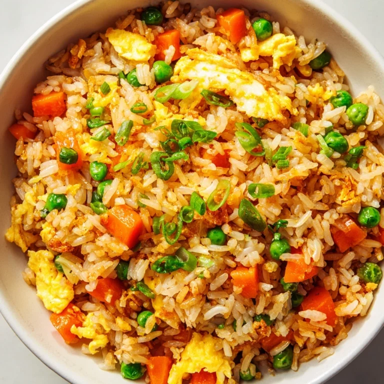 Easy Egg Fried Rice Recipe