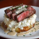 Loaded Baked Potato with Steak Bites Recipe