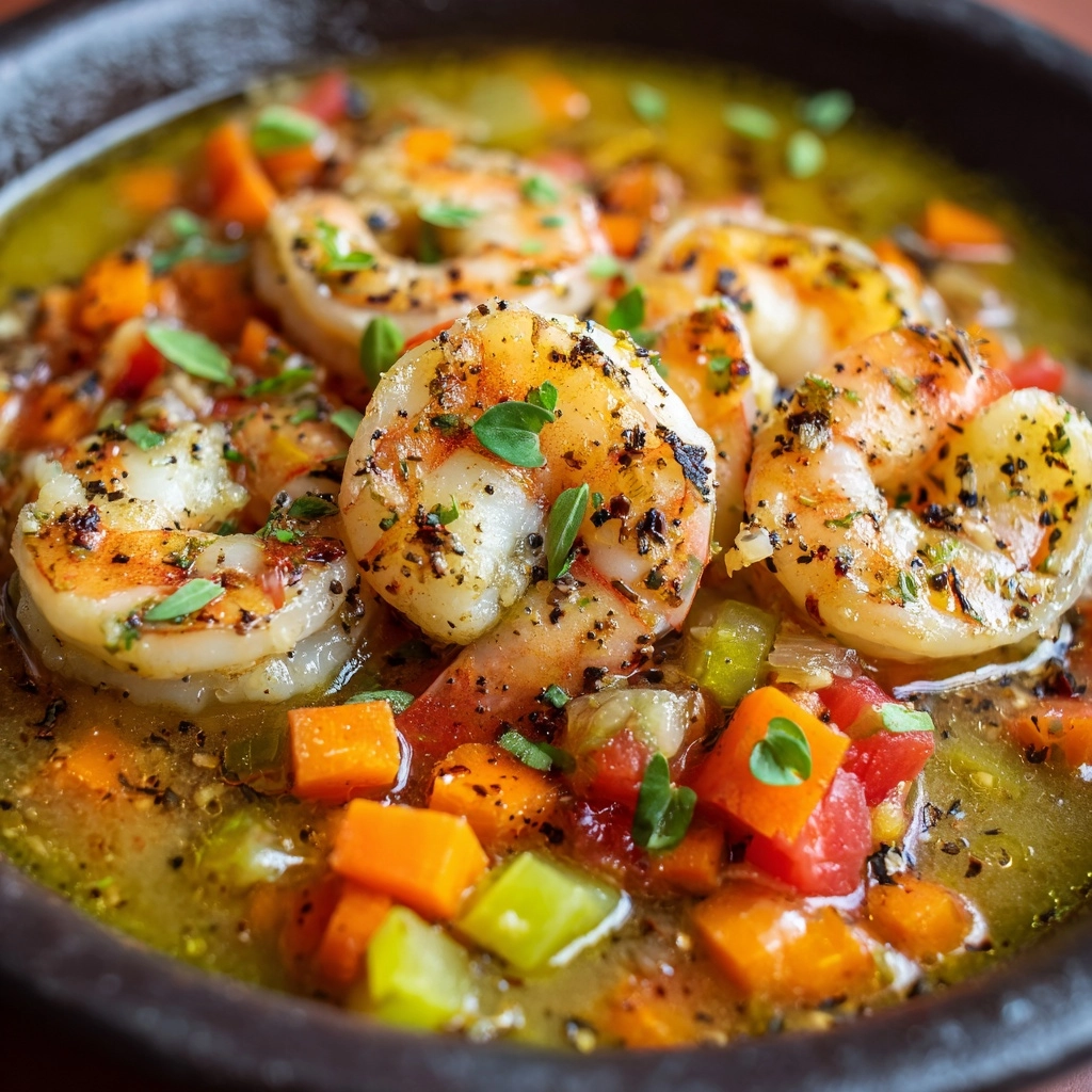 Cajun Shrimp and Vegetable Chowder Recipe - Recipe Image