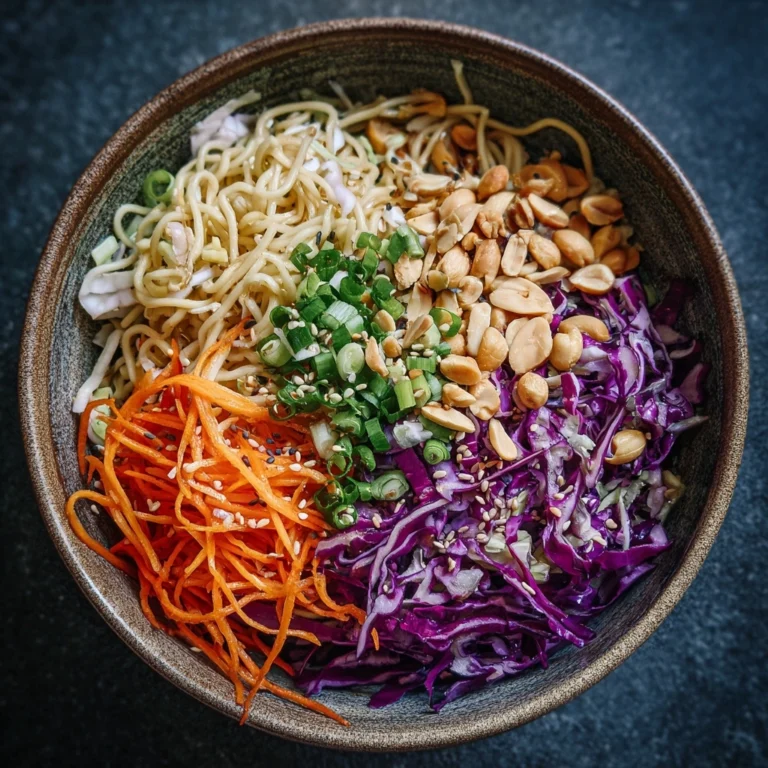 Crunchy Ramen Noodle Salad Recipe
