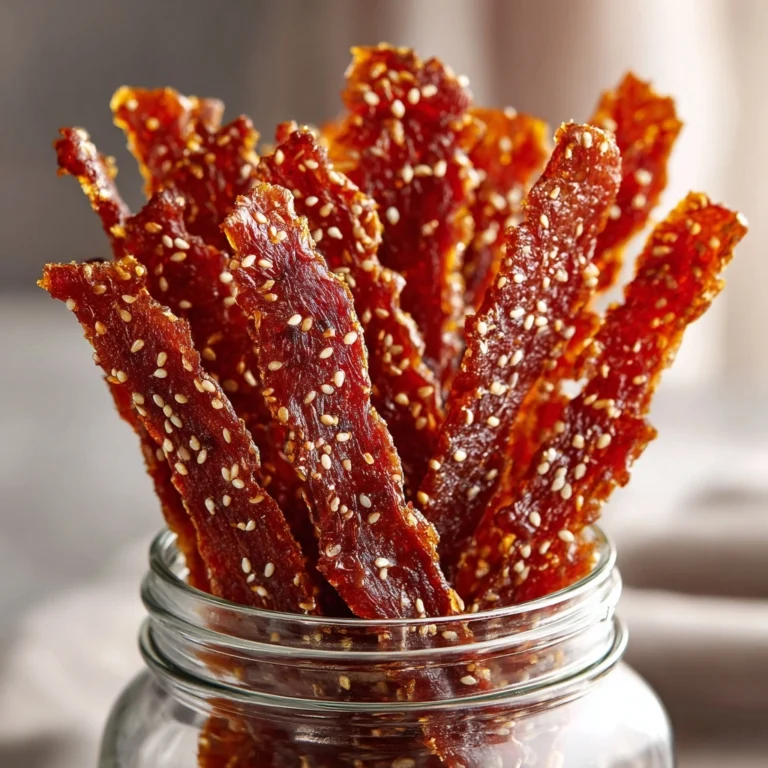 Honey Garlic Chicken Jerky Recipe
