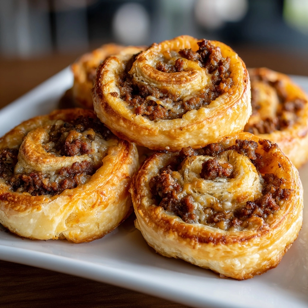 Sausage Pinwheels Recipe - Recipe Image