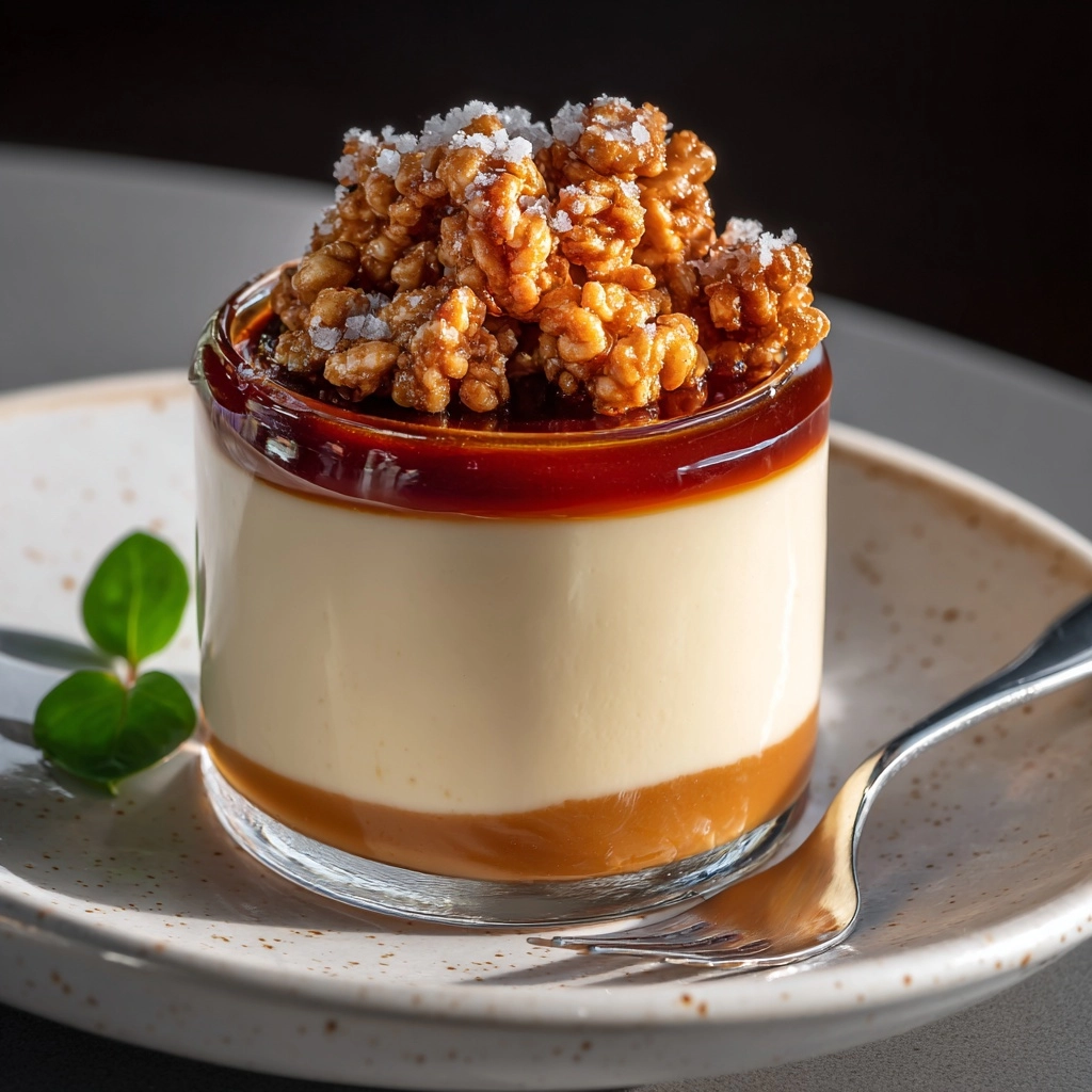 Salted Caramel Panna Cotta Recipe - Recipe Image