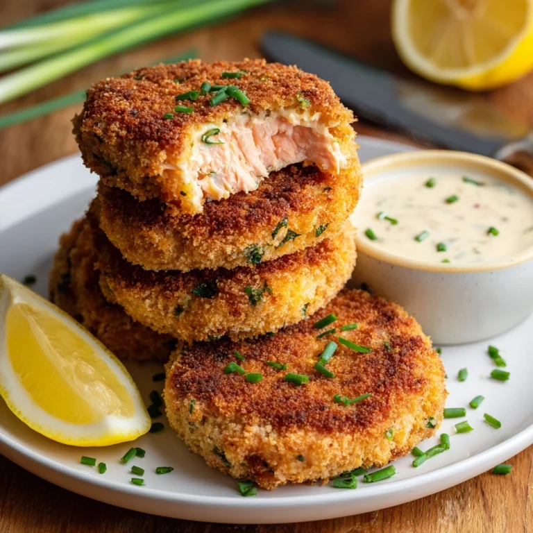 Old-Fashioned Salmon Patties Recipe
