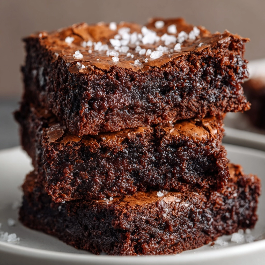 Fudgy Black Bean Brownies (No Flour!) Recipe - Recipe Image