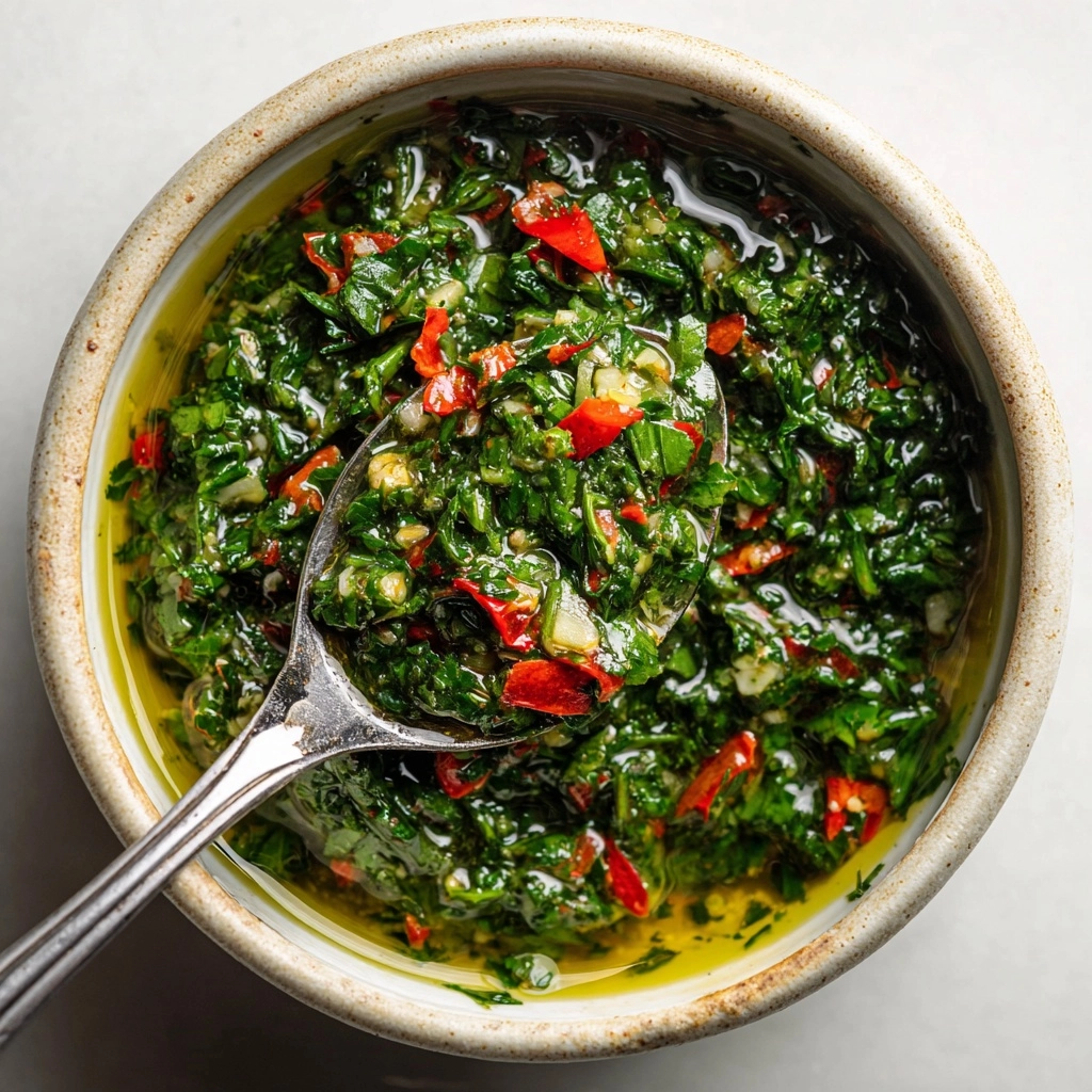 Homemade Chimichurri Sauce Recipe - Recipe Image