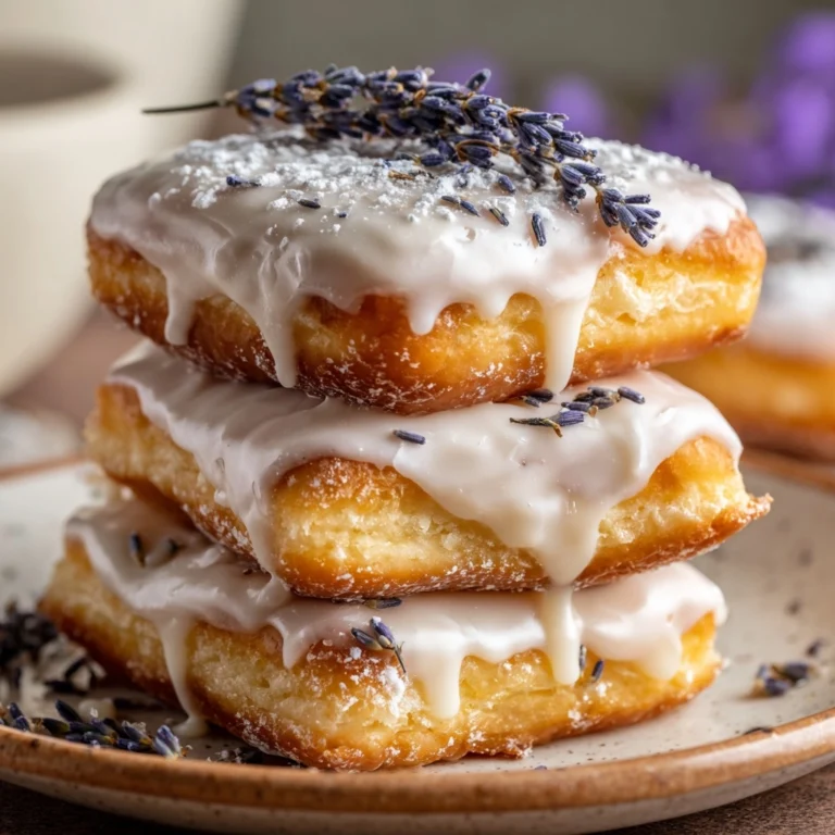 Vegan Lavender Vanilla Bean French Beignets Recipe