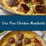 One Pan Chicken Meatballs Recipe