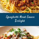 Easy Homemade Spaghetti Meat Sauce Recipe