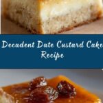 Date Custard Cake Recipe