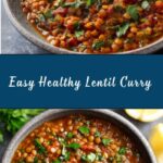 Easy Healthy Lentil Curry Recipe