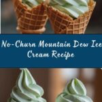 Mountain Dew Ice Cream (No-Churn) Recipe