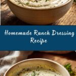 Homemade Ranch Dressing Recipe