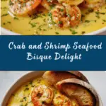 Creamy Crab and Shrimp Seafood Bisque Recipe