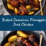 Baked Jamaican Pineapple Jerk Chicken Recipe