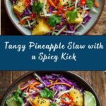 Spicy Pineapple Slaw Recipe