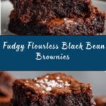 Fudgy Black Bean Brownies (No Flour!) Recipe