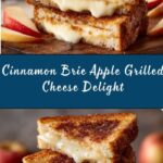 Cinnamon Brie Apple Grilled Cheese Recipe