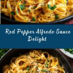Creamy Red Pepper Alfredo Sauce Recipe