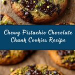 Pistachio Chocolate Chunk Cookies Recipe