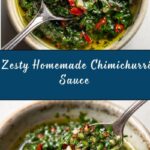 Homemade Chimichurri Sauce Recipe