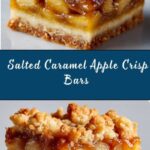 Salted Caramel Apple Crisp Bars Recipe