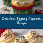 Easy Eggnog Cupcakes Recipe