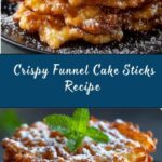 Crispy Funnel Cake Sticks Recipe