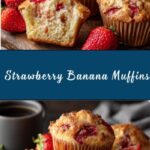 Strawberry Banana Muffins Recipe
