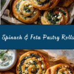 Spinach & Feta Pastry Rolls Recipe
