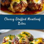 Cheesy Stuffed Meatloaf Bites Recipe