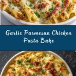 Garlic Parmesan Chicken Pasta Bake Recipe