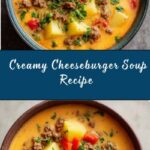 Creamy Slow Cooker Cheeseburger Soup Recipe